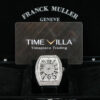 Franck Muller Vanguard Black Full Diamonds Steel V32