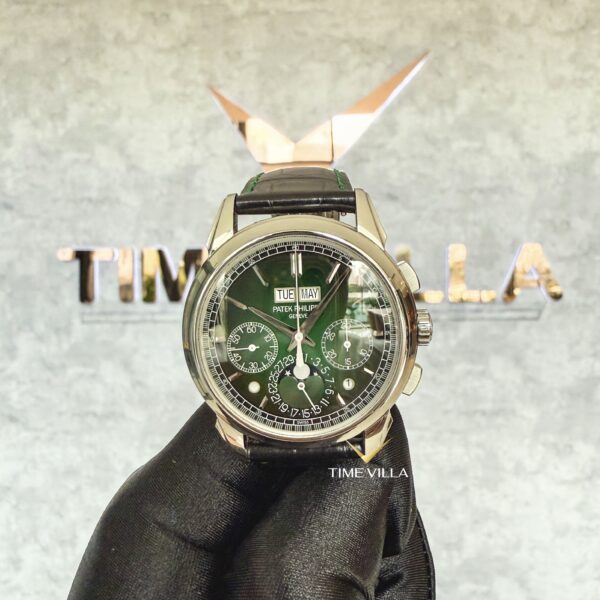 Patek Philippe Grand Complications 5270P-014 Green Perpetual Calendar Chronograph