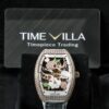 Franck Muller Vanguard V32 Rose Gold Diamond Skeleton