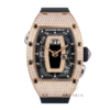 Richard Mille RM037 Rose Gold Factory Diamond Full Black Lips