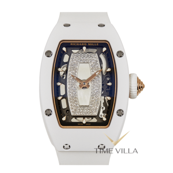 Richard Mille RM07-01 White Ceramic Mother Of Pearl Lips