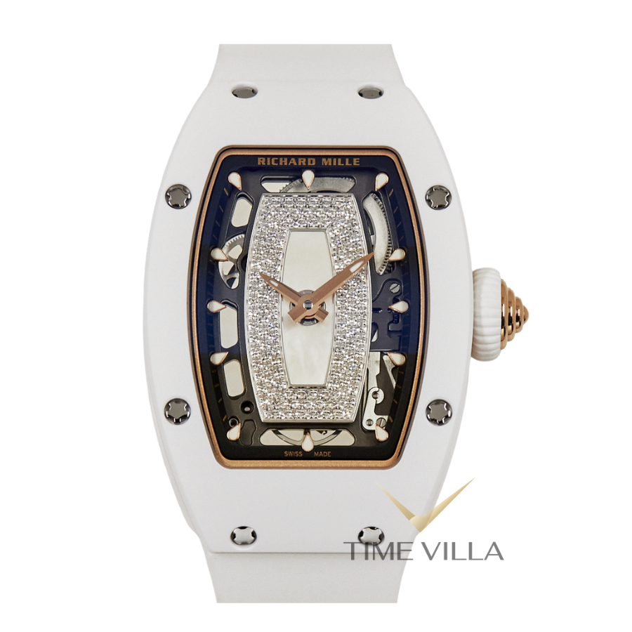 Richard Mille RM07-01 White Ceramic Mother Of Pearl Lips Richard Mille RM07-01 White Ceramic Mother Of Pearl Lips