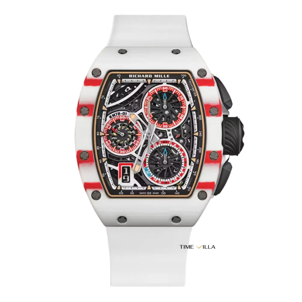 RM72-01 Monaco White Red Quartz TPT Limited Edition 150pcs RM72-01 Monaco White Red Quartz TPT Limited Edition 150pcs