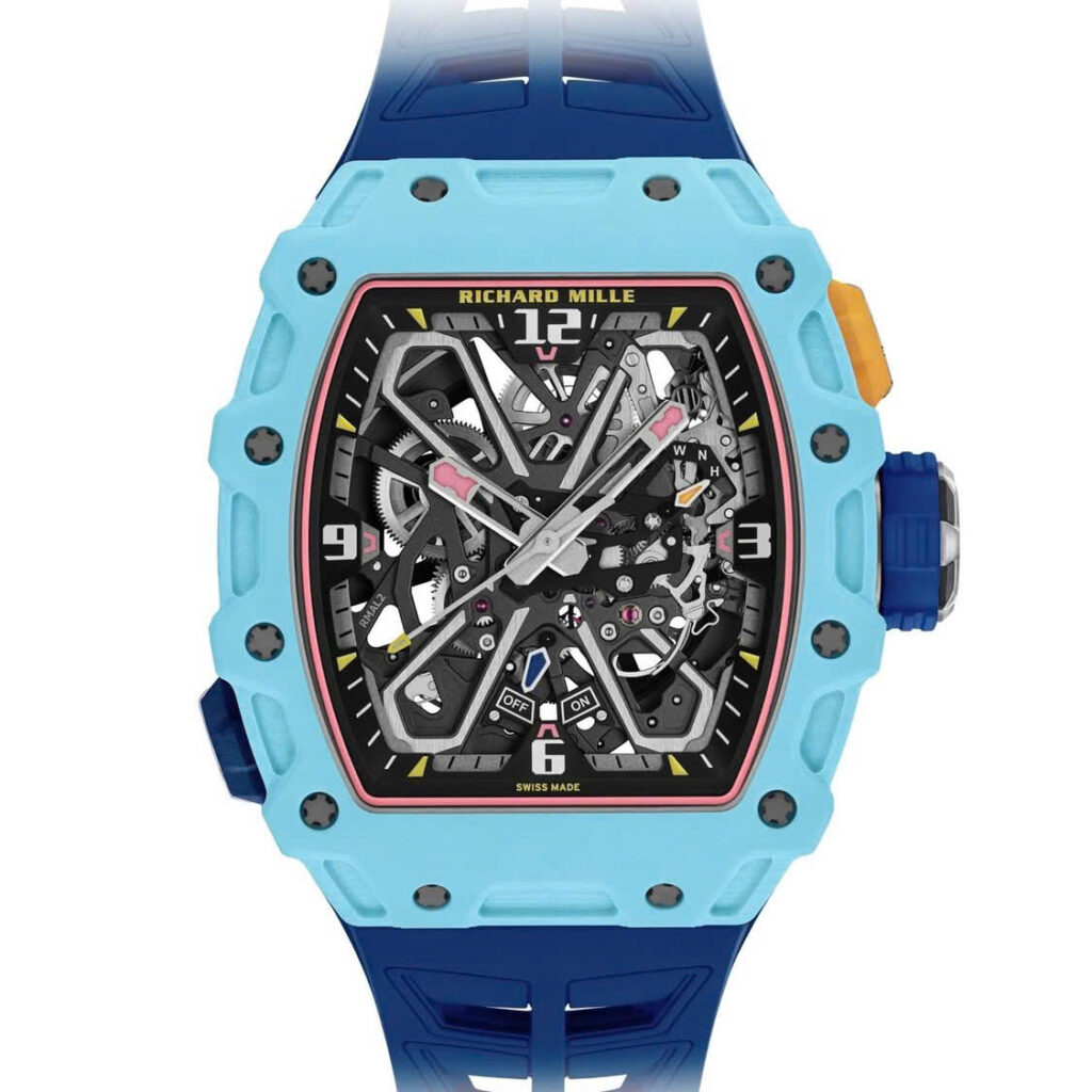 RM35-03 Rafael Nadal Pastel Blue Quartz TPT RM35-03 Rafael Nadal Pastel Blue Quartz TPT