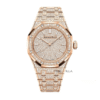 Audemars Piguet Ladies Royal Oak 155520R.ZZ.13580R.01 Full Diamond 37mm