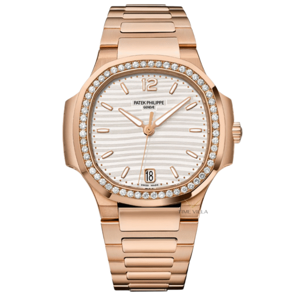 Patek Philippe Ladies Nautilus 7118/1200R-001 White Dial
