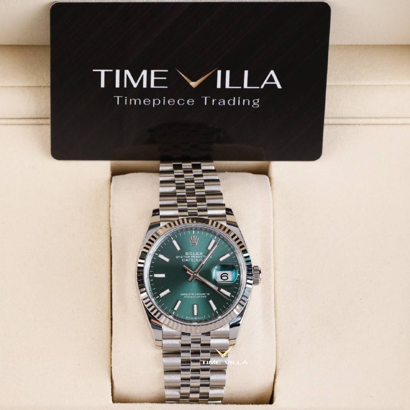 Rolex Datejust 126234 Mint Green Steel 36mm Rolex Datejust 126234 Mint Green Steel 36mm