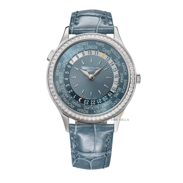 Patek Philippe Complications Ladies 7130G-016 Blue Diamond White Gold 36mm