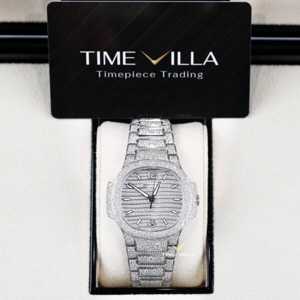 Patek Philippe Nautilus 7118/1450G White Gold Factory Diamond