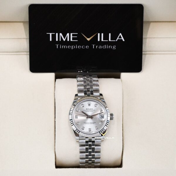 Rolex Datejust Ladies 278274 Silver Diamond 31mm