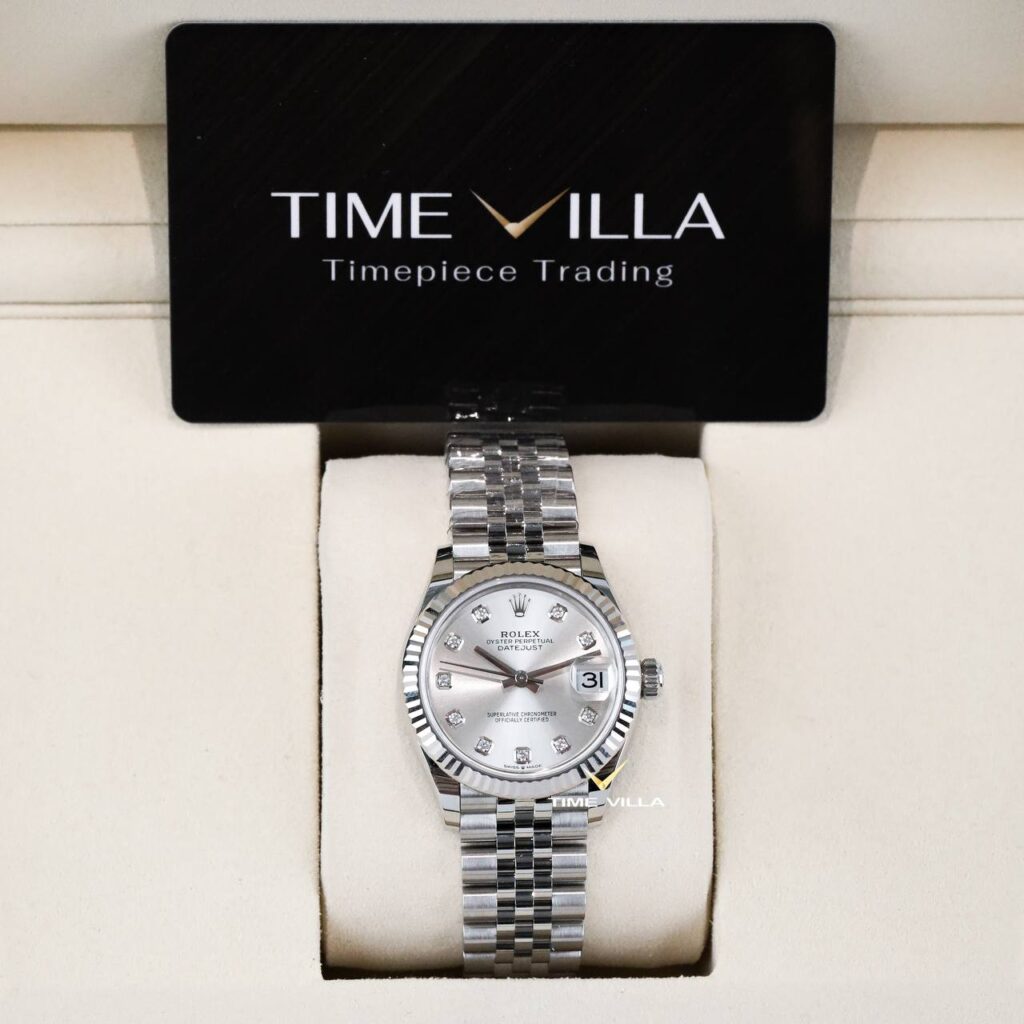 Rolex Datejust Ladies 278274 Silver Diamond 31mm Rolex Datejust Ladies 278274 Silver Diamond 31mm