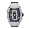 Richard Mille RM037 WG White Gold Snow Diamond Black Lips