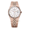 Rolex Land-Dweller M127335 Rose Gold White Dial 40mm