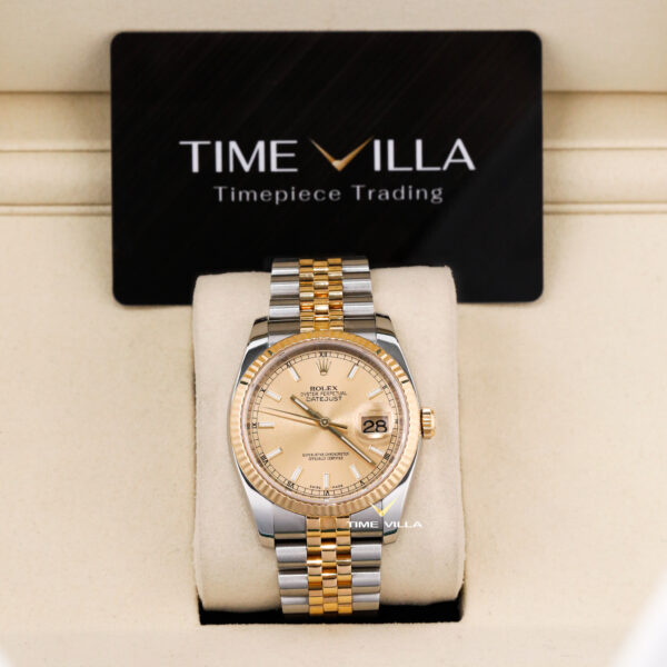 Rolex Datejust 116233 Champagne Dial 36mm