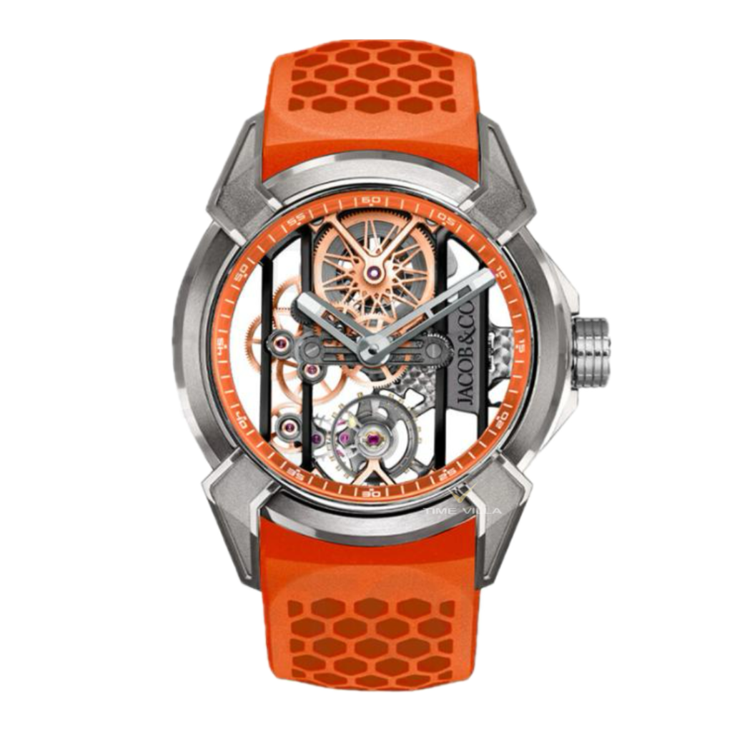 Jacob & Co Epic X Orange EX110.20.AO.AA.A Skeleton Jacob & Co Epic X Orange EX110.20.AO.AA.A Skeleton