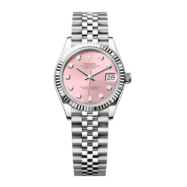 Rolex Datejust Ladies 278274-0032 Pink Diamond Dial Steel 31mm