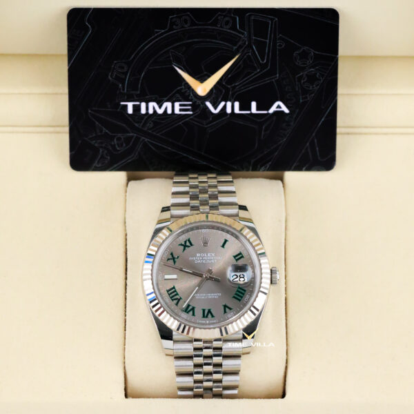Rolex Datejust 126334 Wimbledon 41mm Steel Jubilee