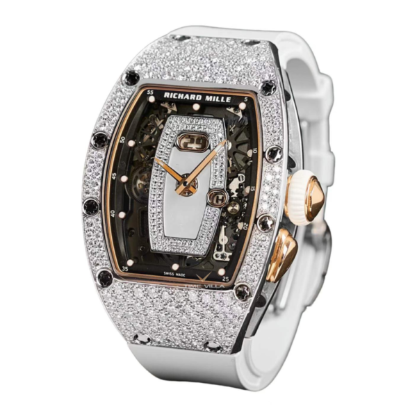 Richard Mille RM037 White Gold Snow-Setting MOP