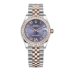 Rolex Datejust m278381rbr-0020 Purple Roman Dial
