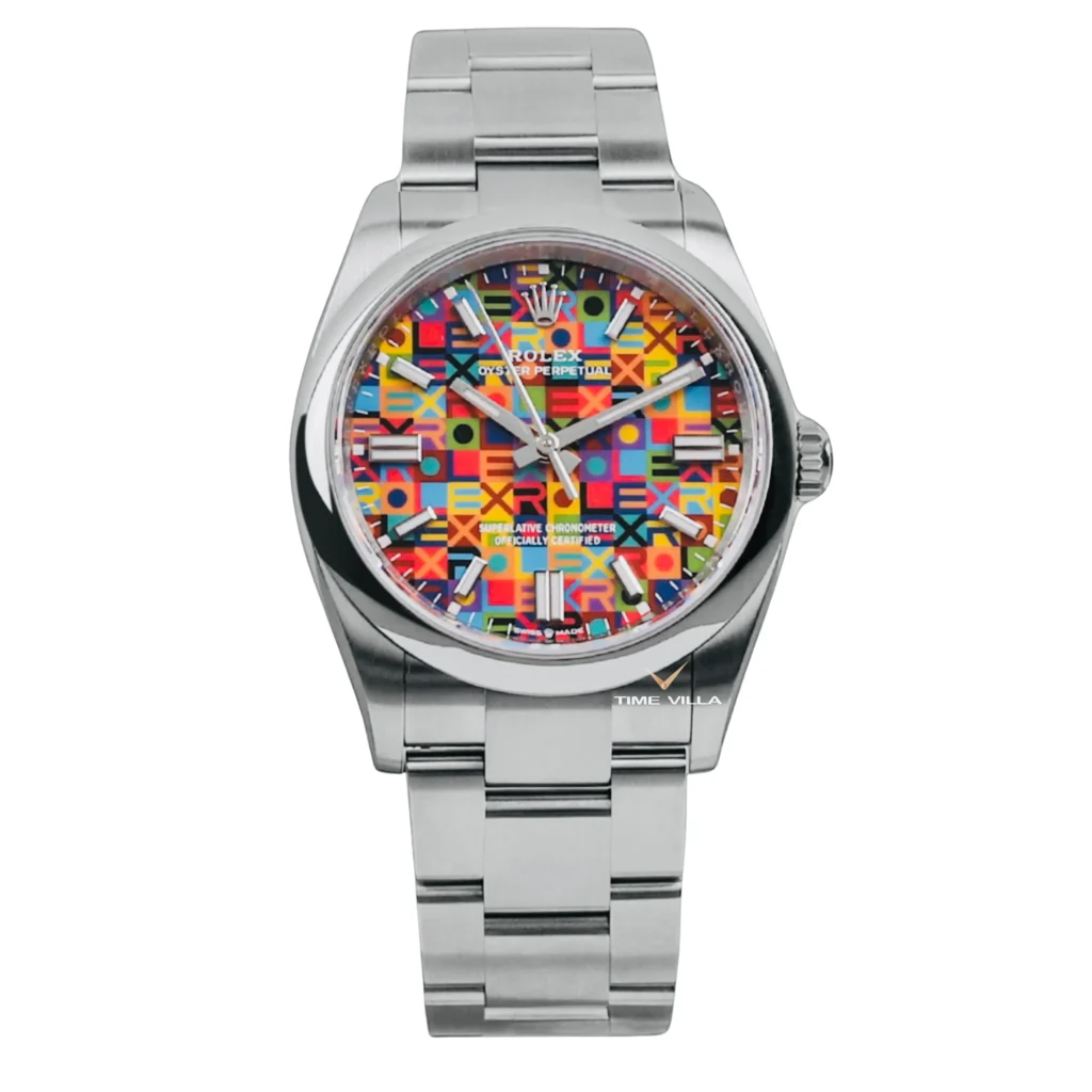 Rolex Oyster Perpetual 126000-0016 Multi-coloured Jubilee-Motif 36mm Rolex Oyster Perpetual 126000-0016 Multi-coloured Jubilee-Motif 36mm